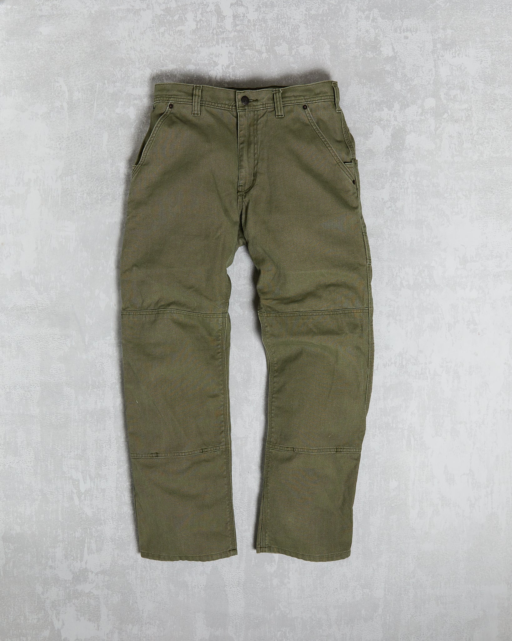 Patagonia stand up canvas pants green army olive 32