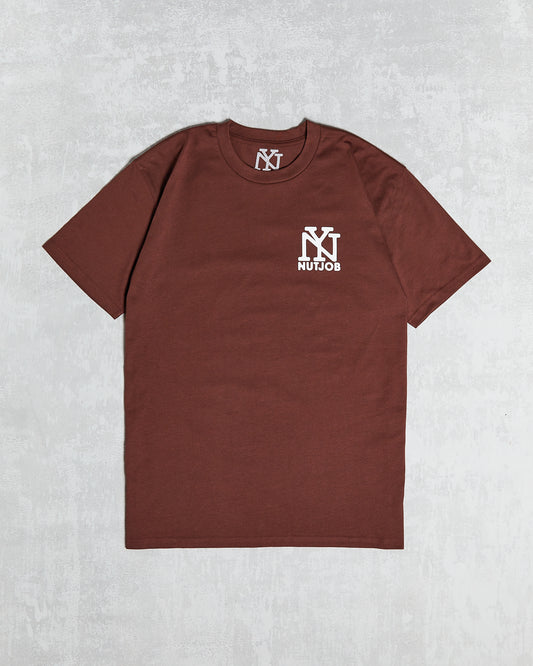 NEW YORK NUTJOB Core T-Shirt brown