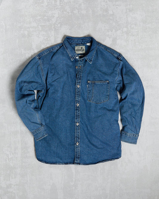 Levis Silver Tab Denim Shirt (Large)