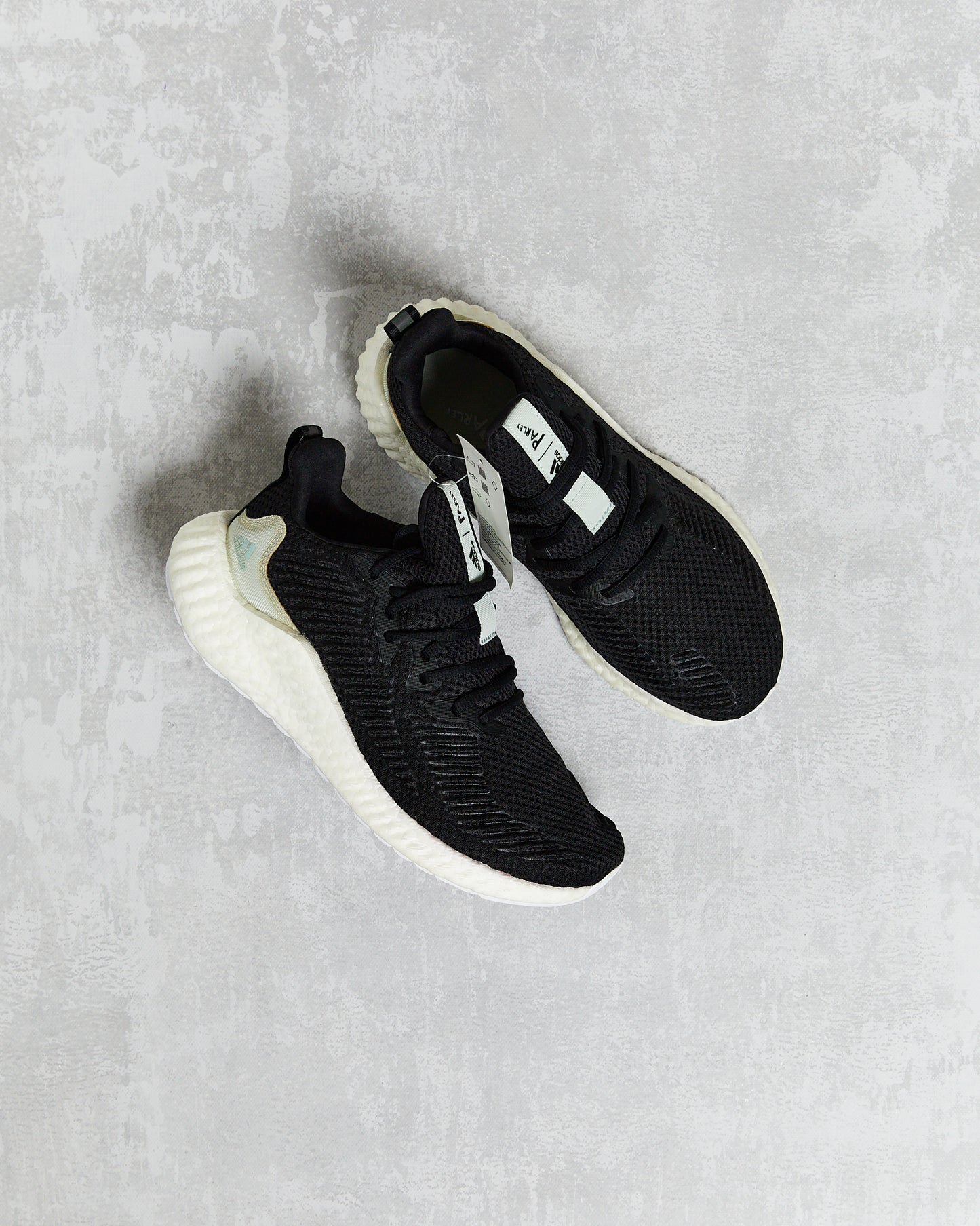 Adidas parley mens alphaboost core black white boost