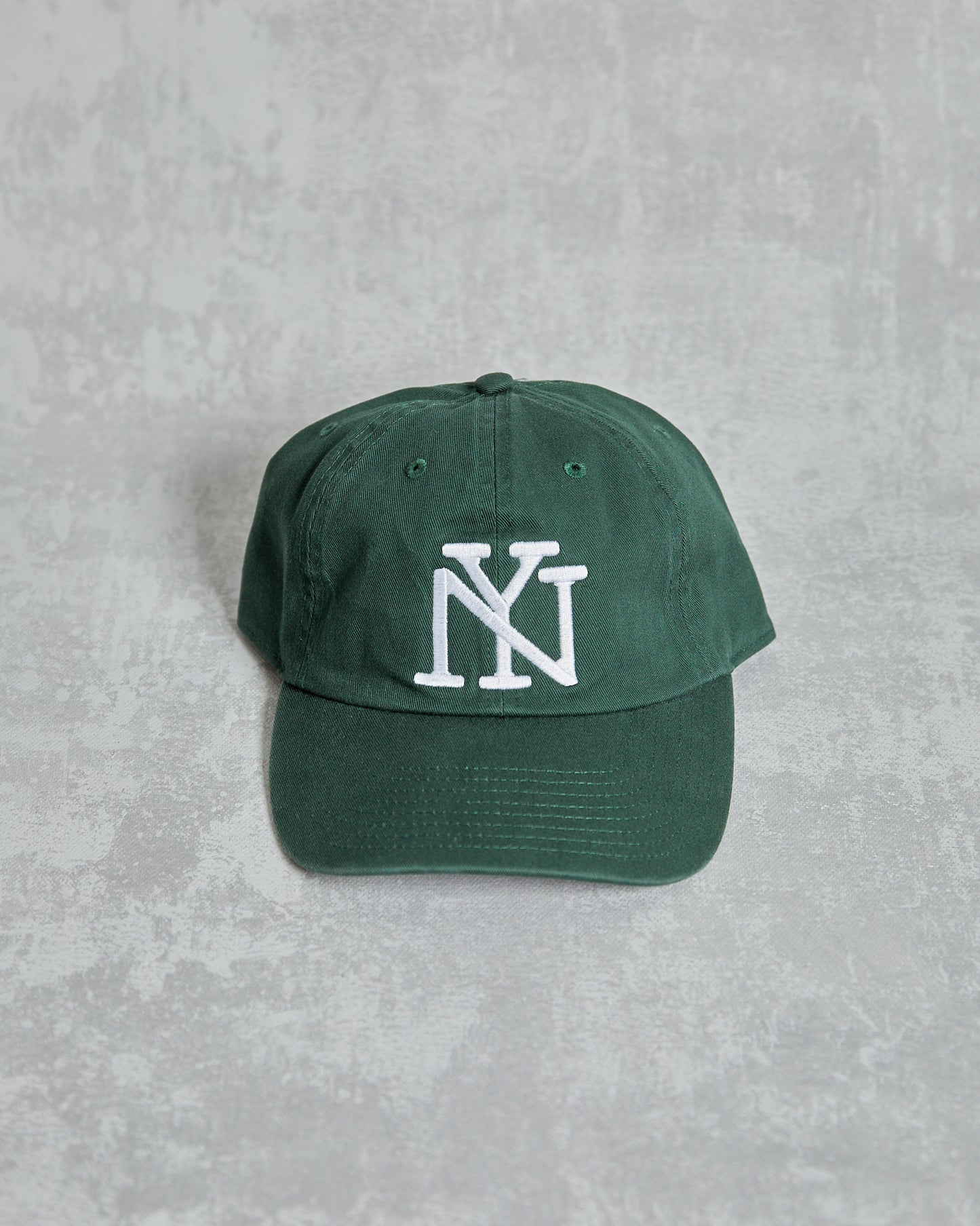 NEW YORK NUTJOB CORE HAT GREEN WHITE LOGO