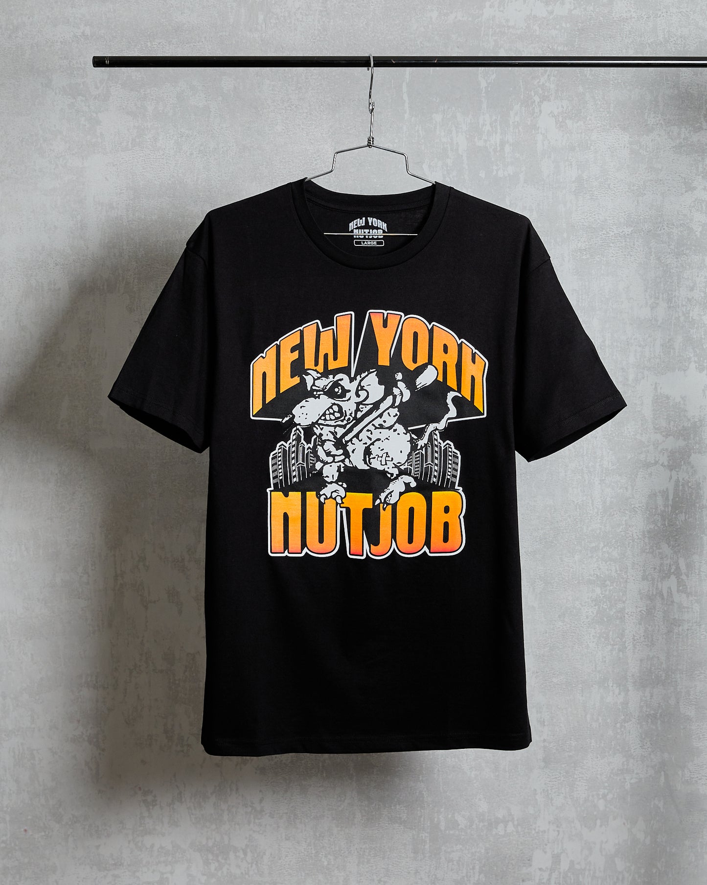 NEW YORK NUTJOB Rat City Tee - Black