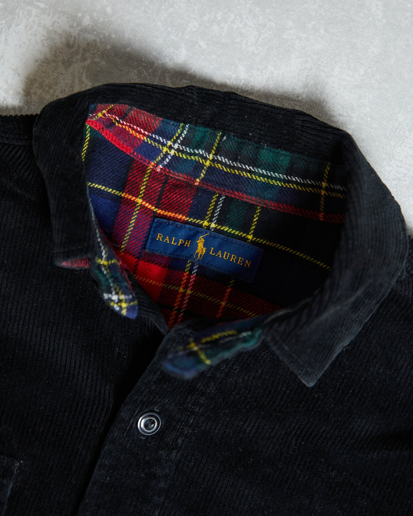 Polo Ralph Lauren Corduroy Over Shirt black