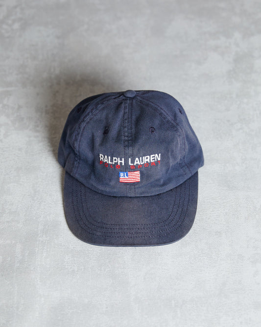 Vintage Ralph Lauren Polo Sport Hat navy