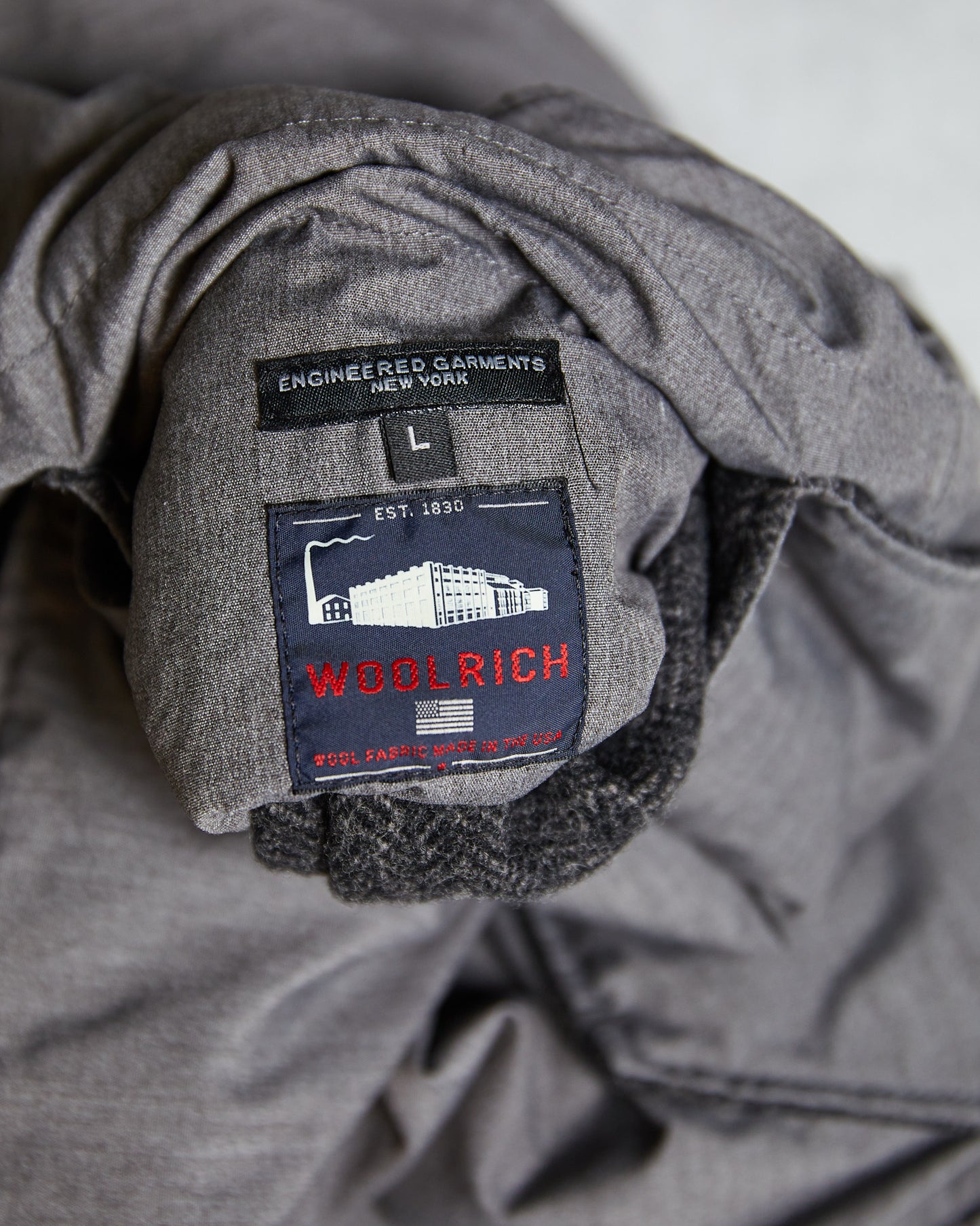 Engineered Garment x Woolrich Reversible Vest