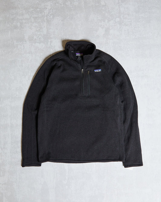 Patagonia Quarter Zip Pull Over black