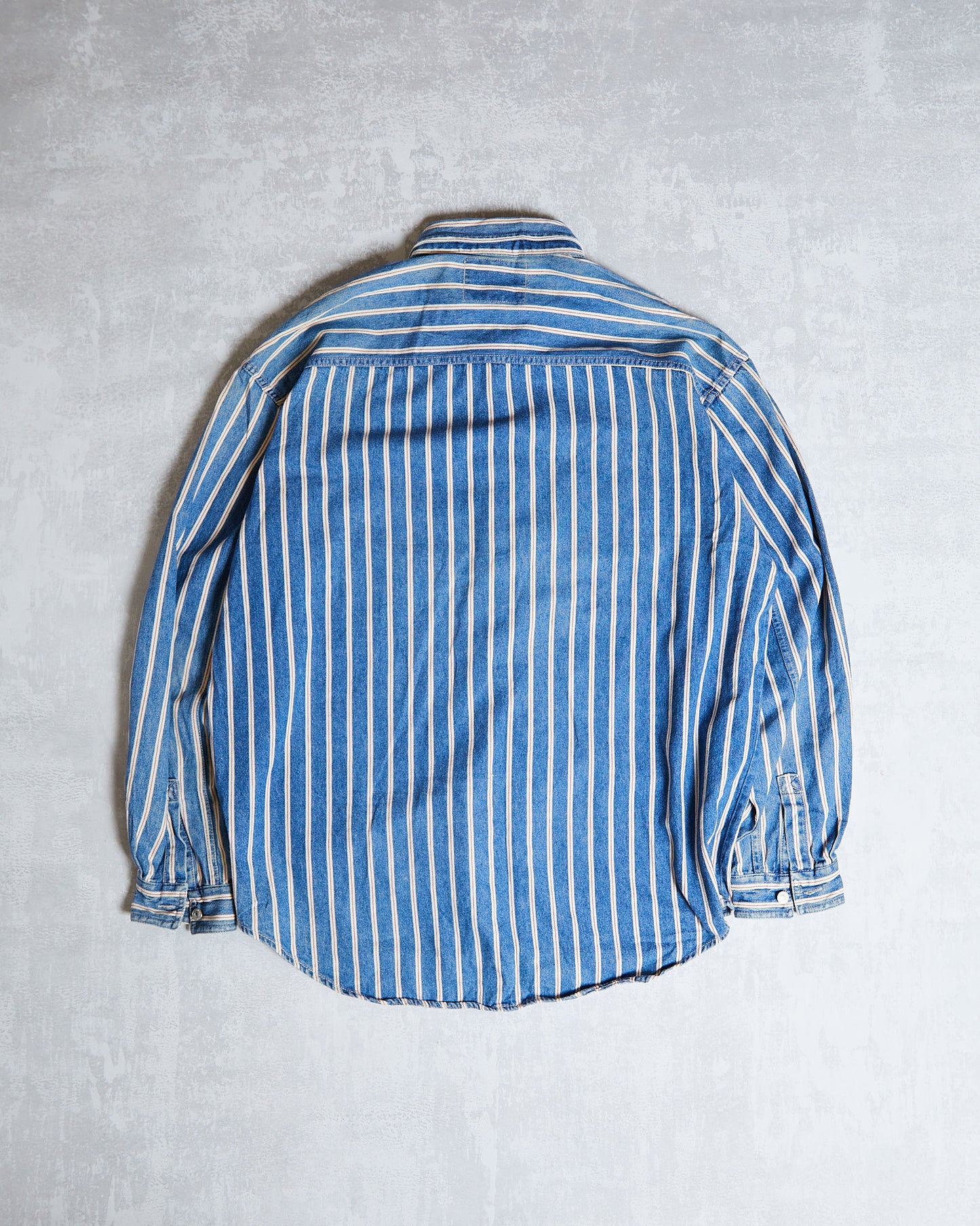 Vintage Striped Levis Button Down Shirt